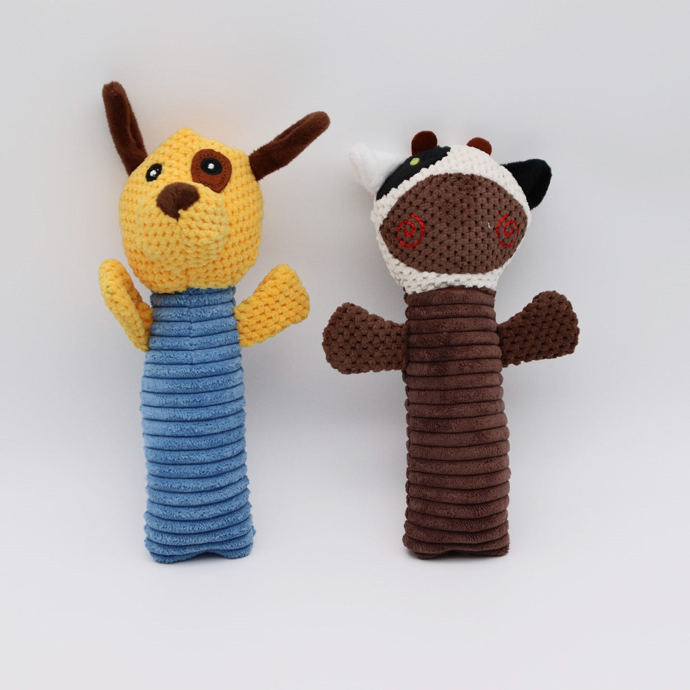 Stofftiere Bruno und Otto